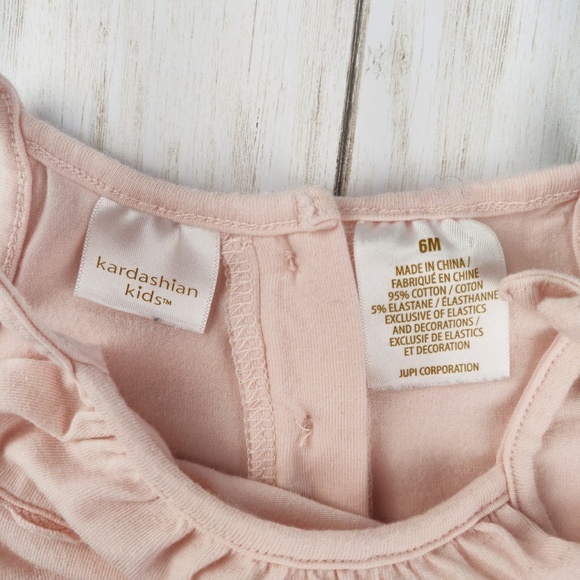 Kardashian Kids baby girl Yardage bubble romper - Picture 3 of 8